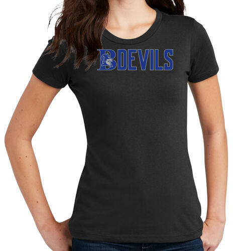 Blue Devil Gray Women's Tee Thumbnail
